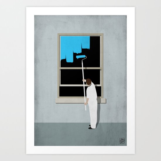Happiness Art Print