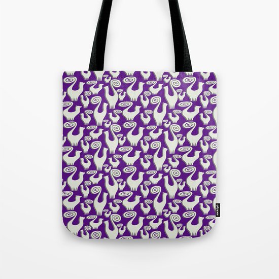 SNOOTY CATS PATTERN TAKE 2 Tote Bag
