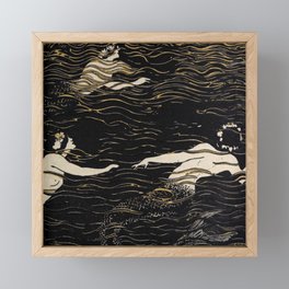 River Nymphs Framed Mini Art Print