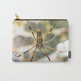 Watercolor Spider, Golden Orb Spider 01, St John, USVI Carry-All Pouch