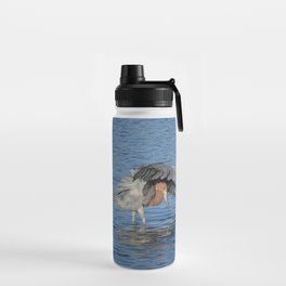Reddish Egret Fishing Water Bottle