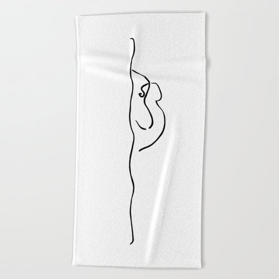 Line Beach Towel