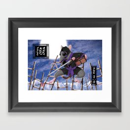 Year of the Rat - With Type Framed Art Print