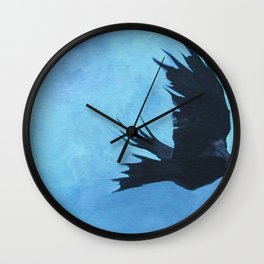 As The Crow Flys Wall Clock