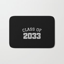 Class Of 2033 Graduation Senior Bath Mat | Graphicdesign, Graduation, Online, Highschool, Senioryear, Graduation2033, Class, Curated, 2033, Growwithme 