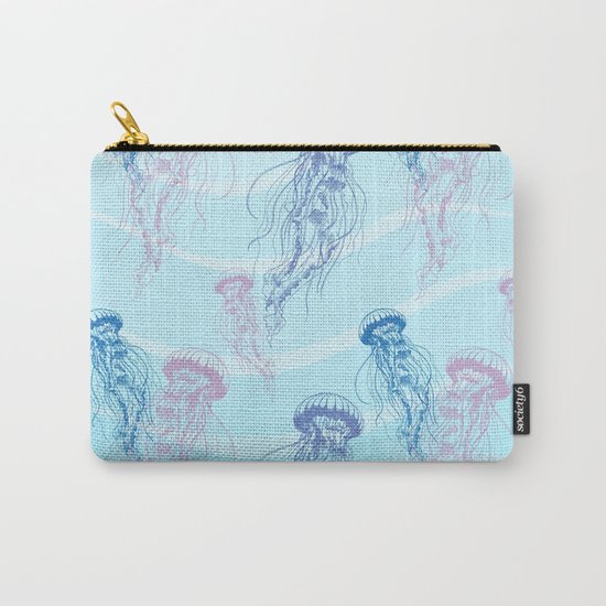 Marine Pattern 05 Carry-All Pouch