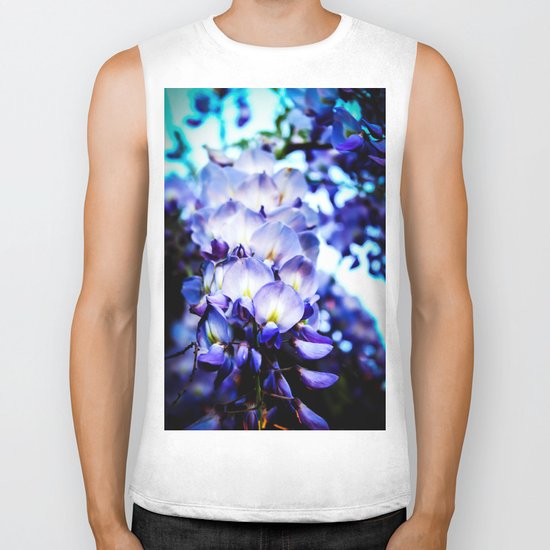 Flowers magic 2 Biker Tank
