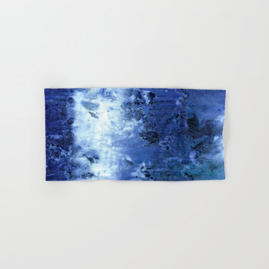 Saltwater Silk Blue Hand & Bath Towel