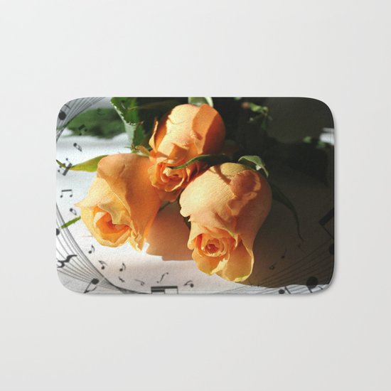 Music In The Air Bath Mat