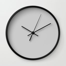 Monochrom Grey 204-204-204 Wall Clock