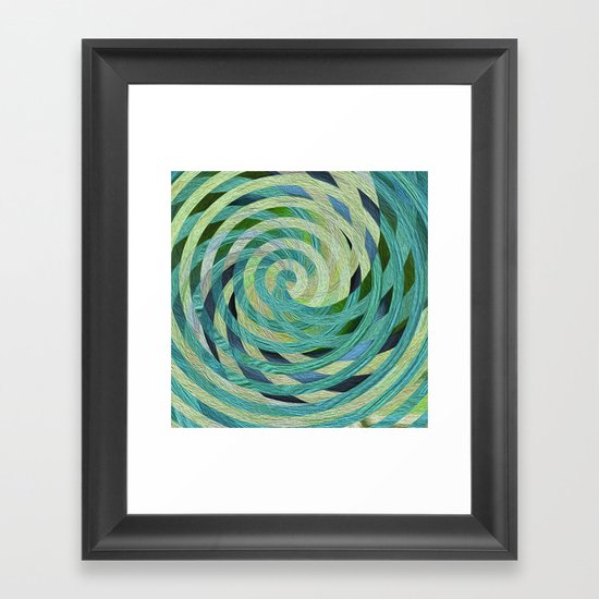 Turned Framed Art Print