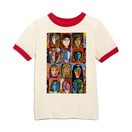 20 portraits Kids T Shirt