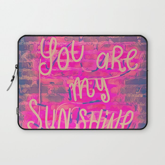 You are my Sunshine pink, dreams, pastel, love, cute,  Laptop Sleeve