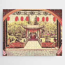Chinese Arch Jigsaw Puzzle