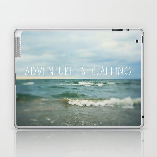 Adventure is Calling - Waves Laptop & iPad Skin