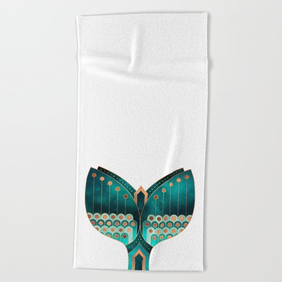 Mermaid 1 Beach Towel