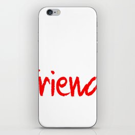 What are friends good for? iPhone Skin