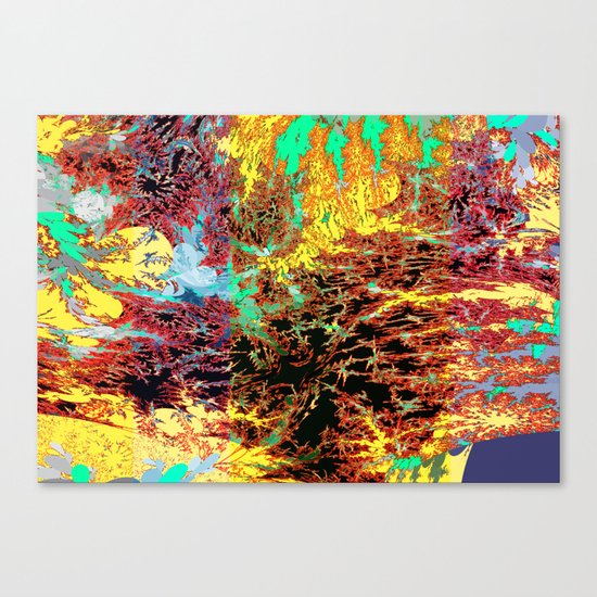 deep jungle II Canvas Print