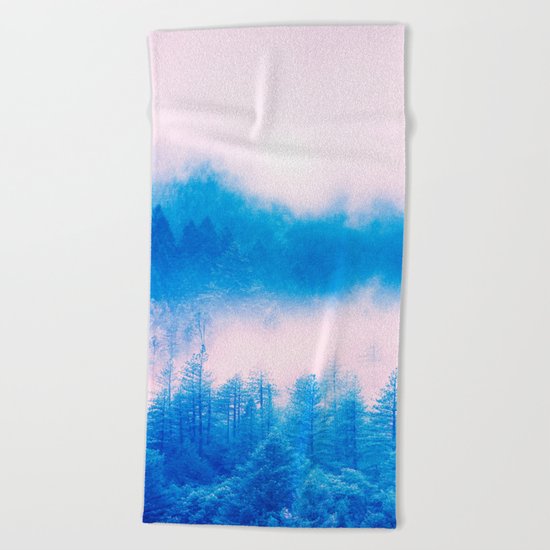 Pastel vibes 03 O -P Beach Towel