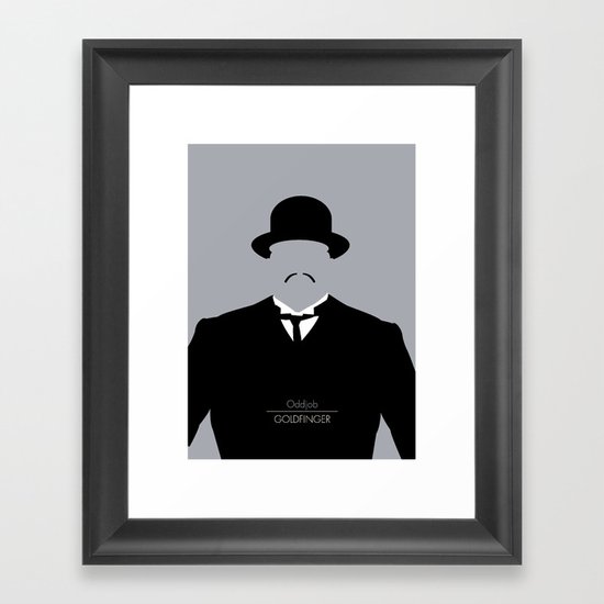 Oddjob Framed Art Print