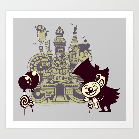 He Makes The World Taste Good Art Print