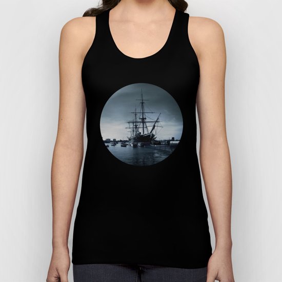 Ship The Warrior HMS 1860 Unisex Tank Top