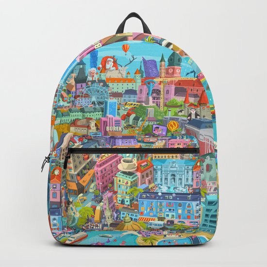 Happy 60th Birthday European Union Backpack