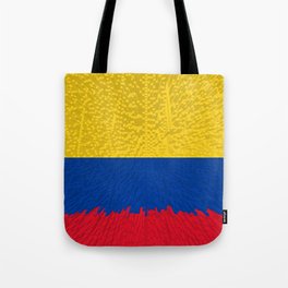 Extruded flag of Columbia Tote Bag