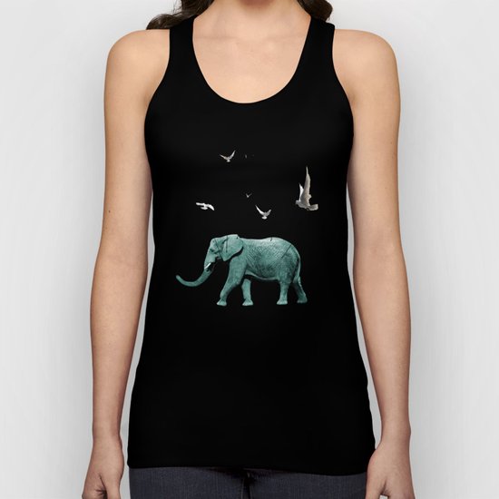 elephant Unisex Tank Top
