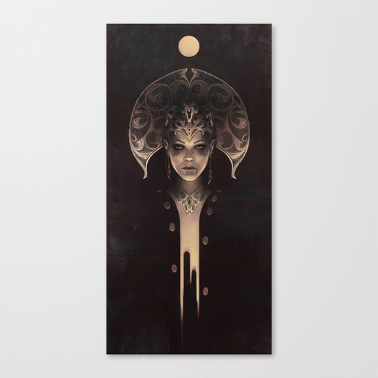Forgotten goddess Canvas Print
