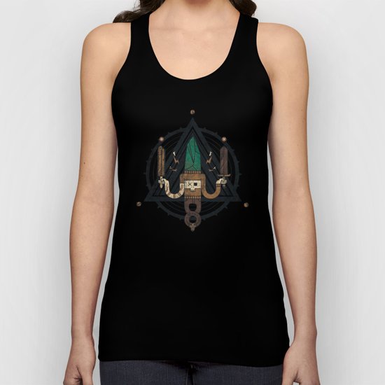 He, with the peculiar voice Unisex Tank Top