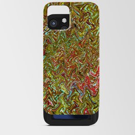 Bush Trippy Psychedelic Abstract Artwork iPhone Card Case