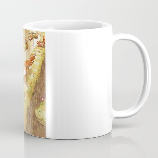 Starring Sonic and Miles 'Tails' Prower (Yellow Version) Coffee Mug