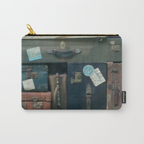 Stack of luggages Carry-All Pouch
