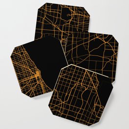 chicago gold maps  Coaster
