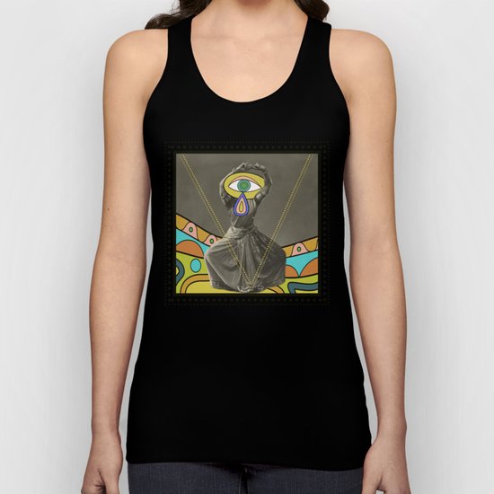 psychedelic dancer Unisex Tank Top