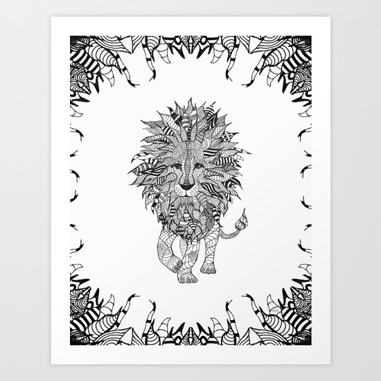 LiON Art Print