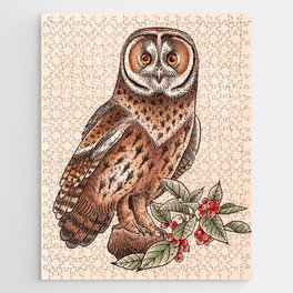 Vintage Hooter Jigsaw Puzzle