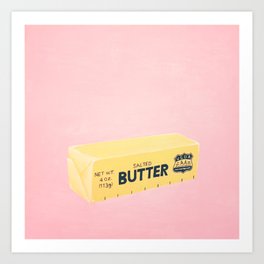 The Butter The Better Art Print
