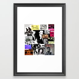Punk Rock Heritage Framed Art Print