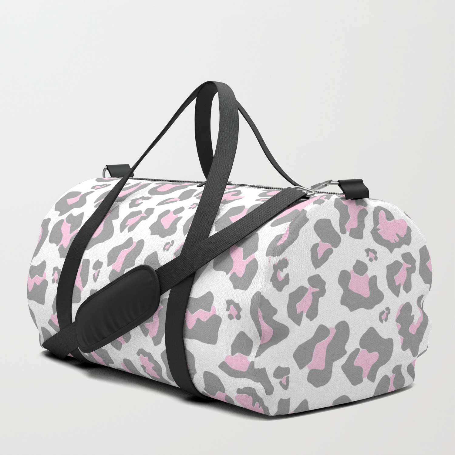 cheetah print duffle bag