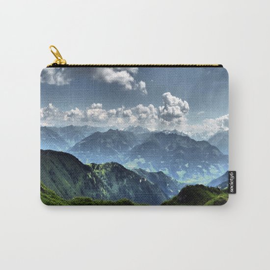 Mountain Peaks in Austria Carry-All Pouch