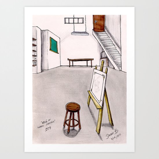 MEMORIES OF MY INNER CHILD 1# - Art Studio Art Print