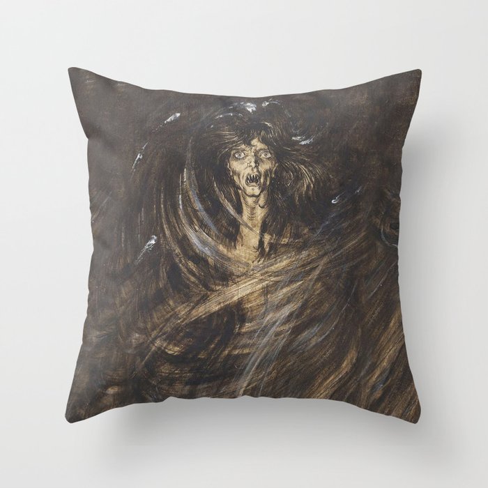  The Tomb of Sarah - Edmund J. Sullivan Throw Pillow