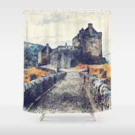 Eilean Donan Castle Shower Curtain
