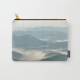 Blue Ridge Parkway - Shenandoah National Park Carry-All Pouch | Pattern, Forest, Mountains, Painting, Mountain, Nature, Abstract, Woods, National, Graphicdesign 