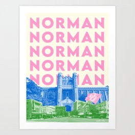Norman Art Print