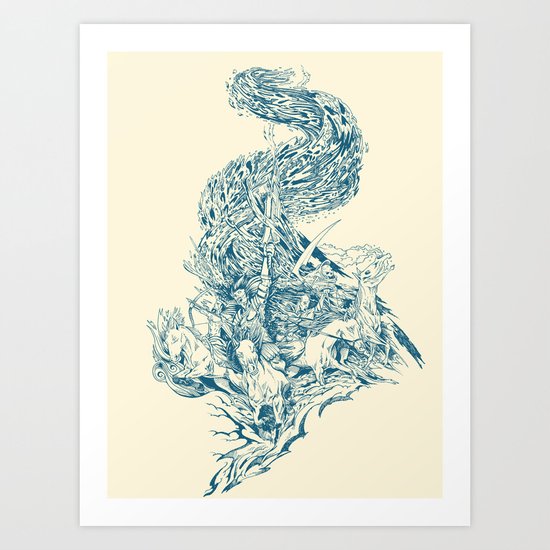 Horsemen of the Apocalypse Art Print