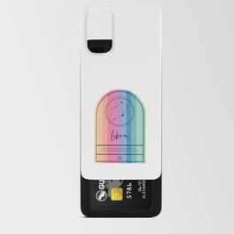 Libra Zodiac | Rainbow Stripe Android Card Case