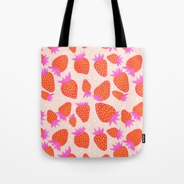 Sweet Summer Strawberry Tote Bag
